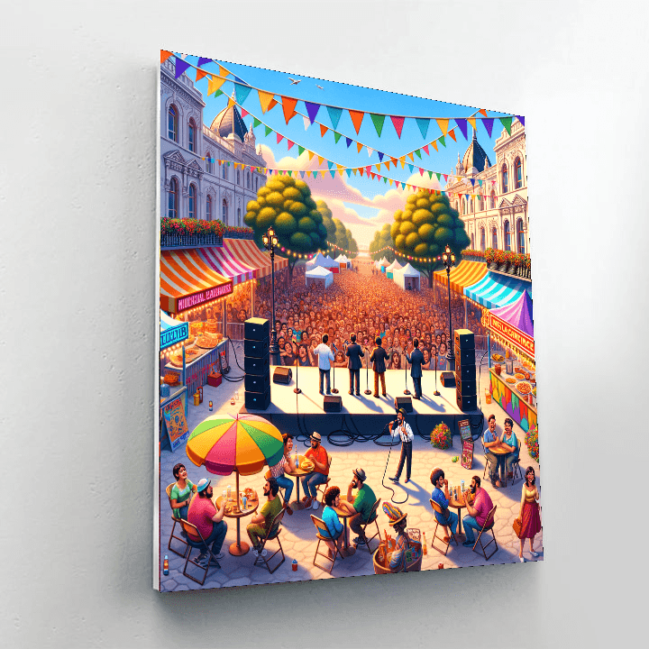 Montreal Comedy Festival - Canada Numbered Painting Kits