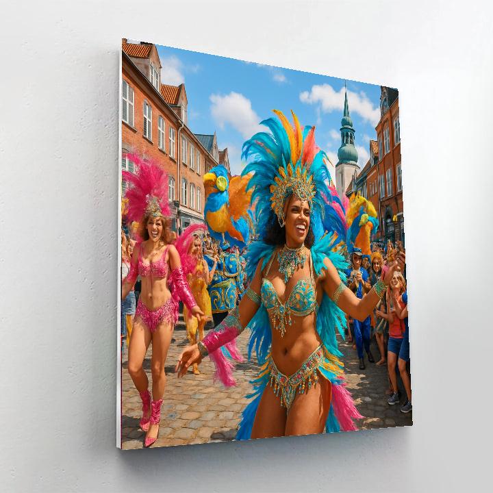 Carnival Of Aalborg - Denmark DIY Paint By Numbers