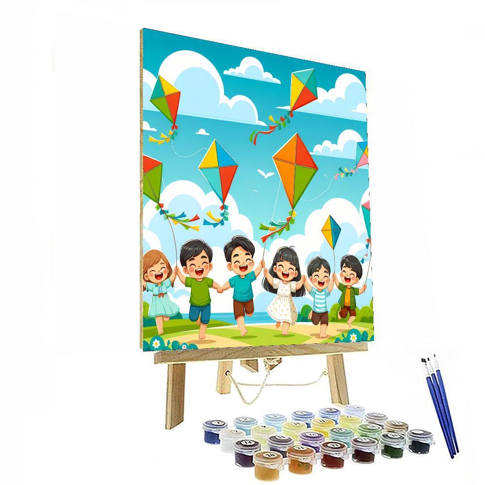 Kites In The Sky Paint By Numbers Kits