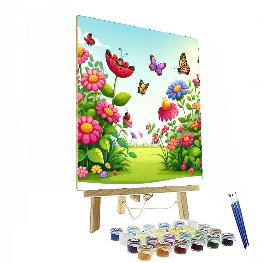 My Little Garden Paint By Numbers Kits