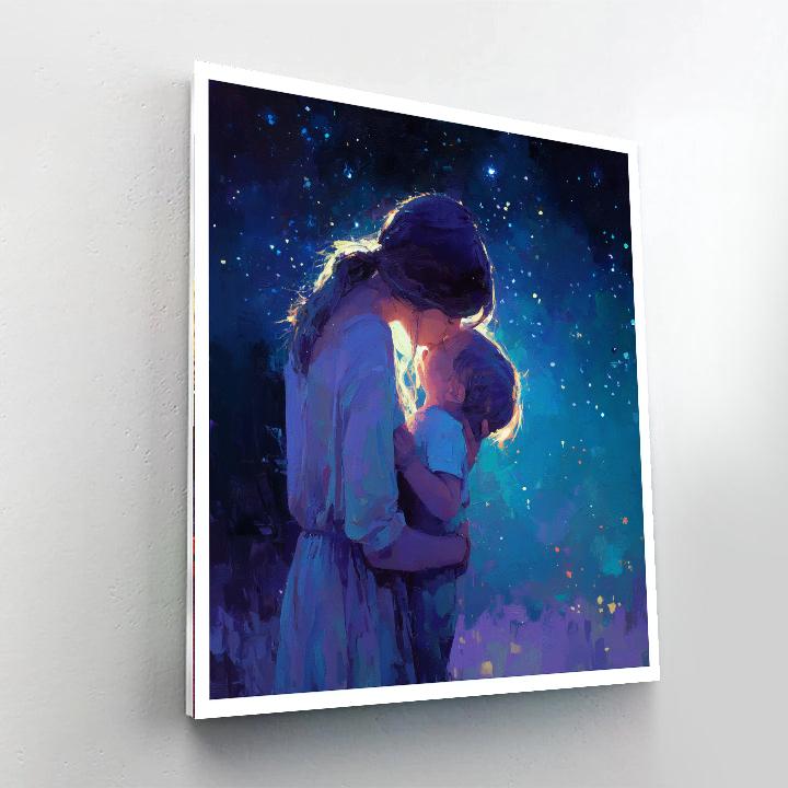 Kisses In The Moonlight Paint By Color