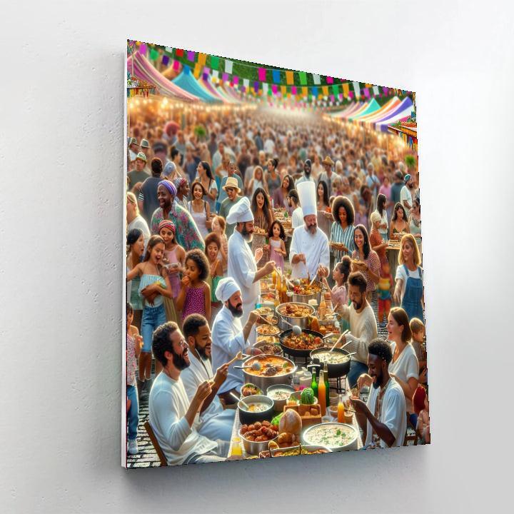 The Big Feastival Number Painting