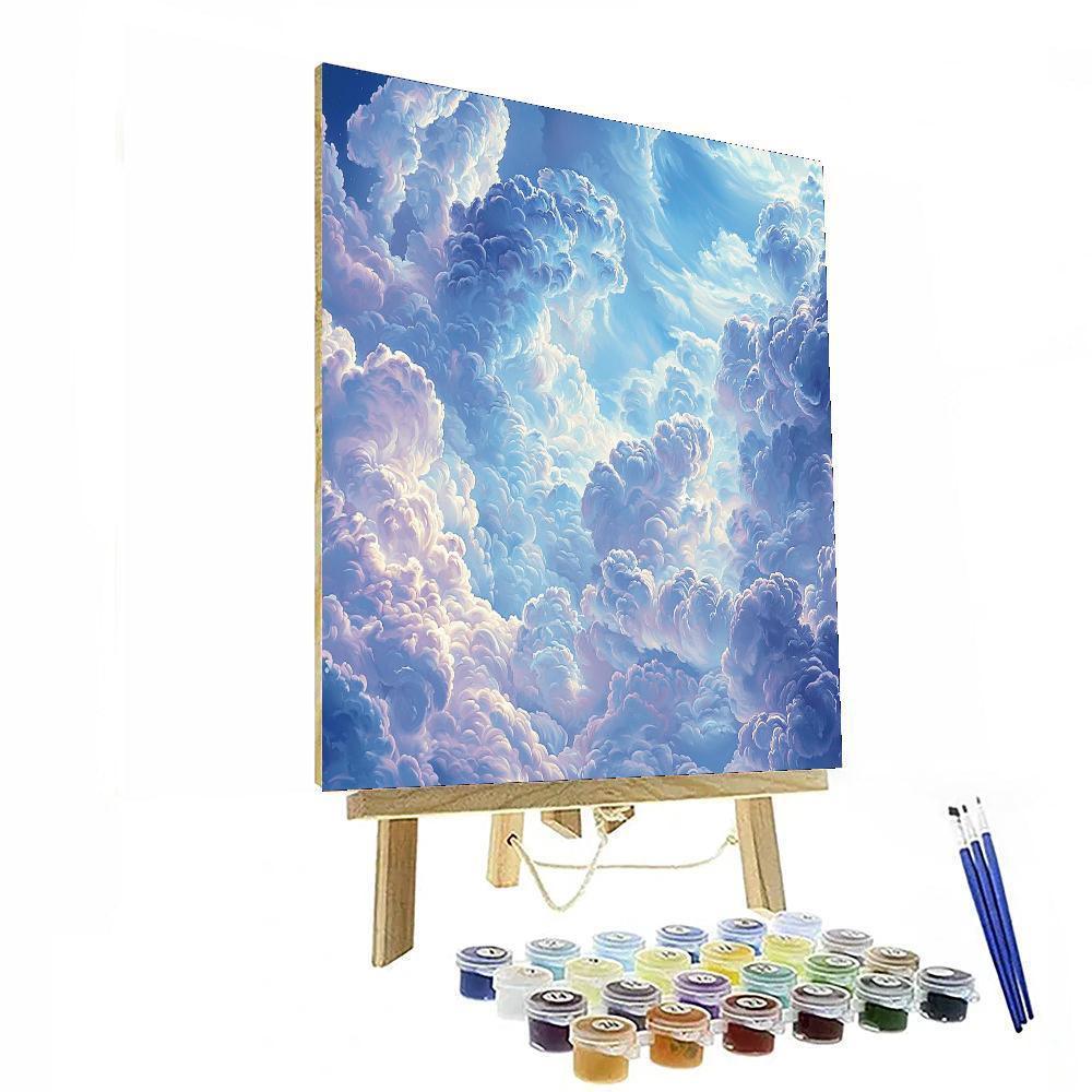 Michelangelo Inspired Celestial Whisper  Painting Number Kit