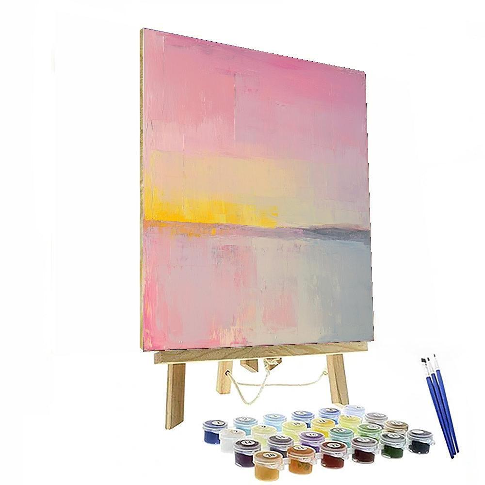 Mark Rothko Inspired Silent Radiance  Painting Number Kit