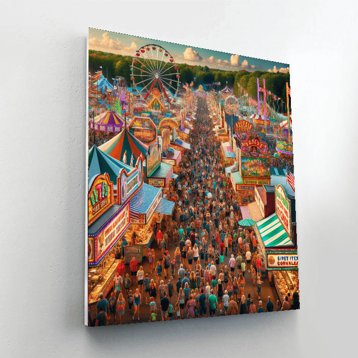 The Big E Painting Number Kit