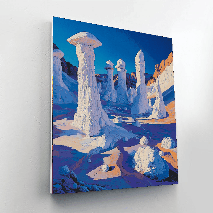 White Desert National Park - Egypt Painting By Numbers Kit