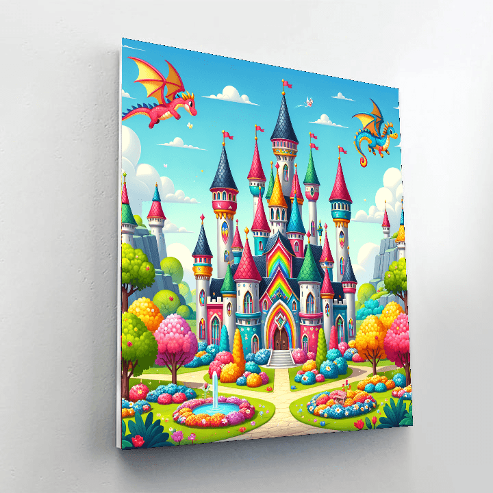 Exploring Enchanted Castles Paint By Numbers Kits