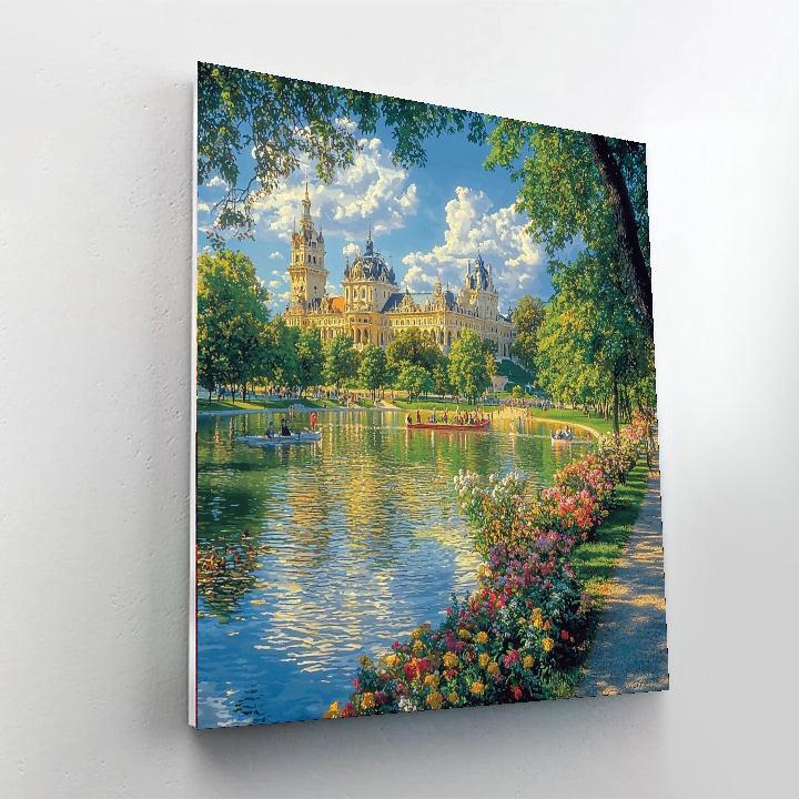 City Park - Budapest Numbered Painting Kits