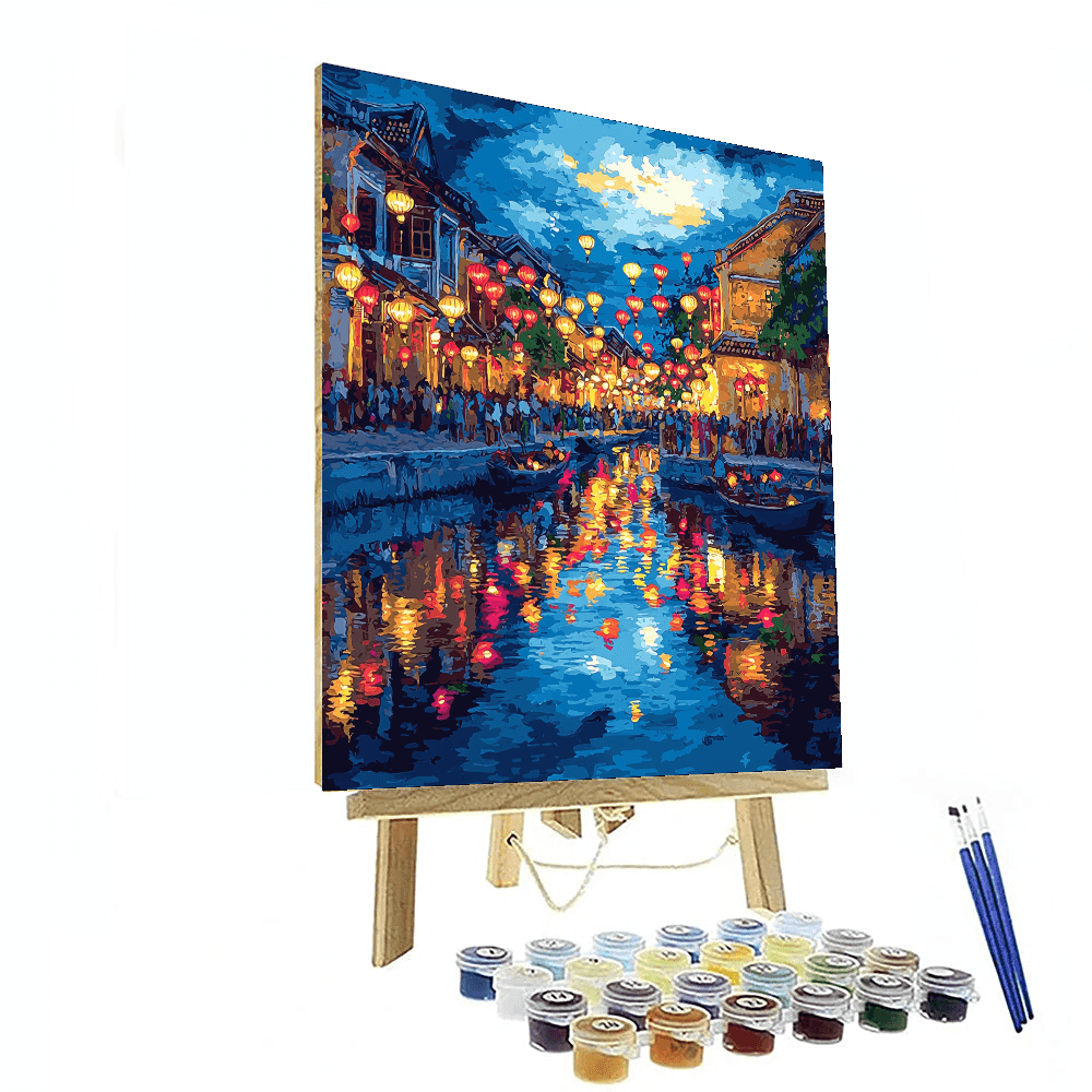 Hoi An Lantern Festival - Vietnam Paint By Numbers