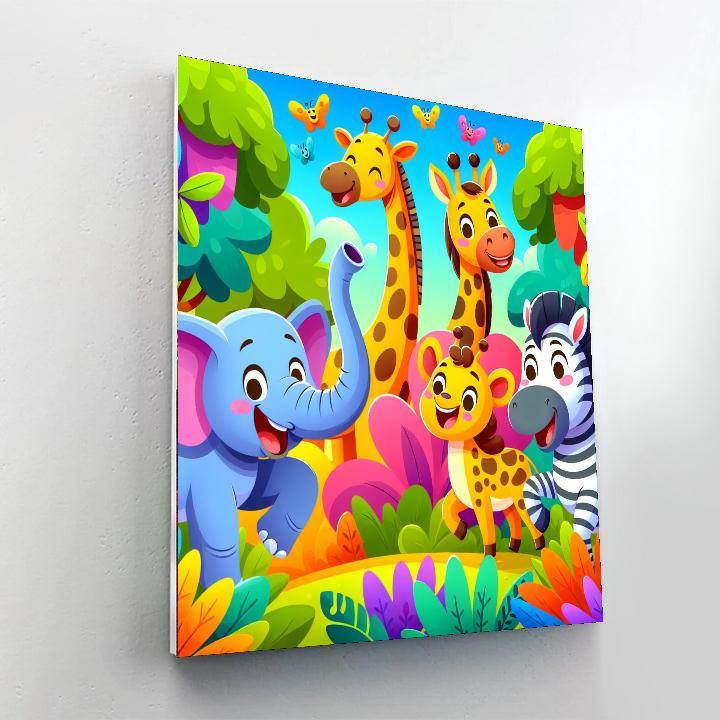 Colorful Creatures Paint By Numbers Kits