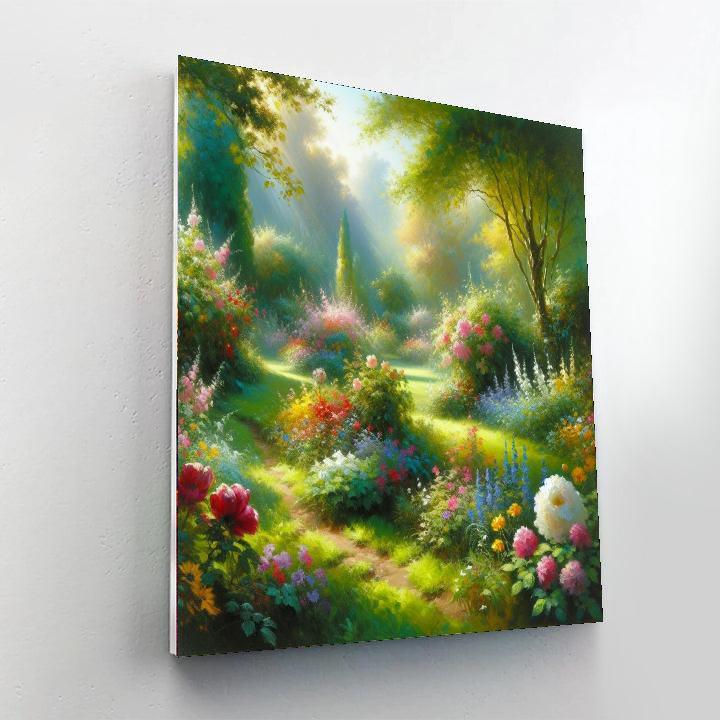 Sunny Garden Hideaway Paint By Numbers
