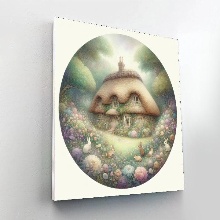 Fairytale Cottage Dream Paint By Color