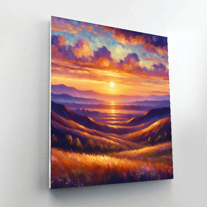 Luminous Twilight Glow Paint By Numbers Kits