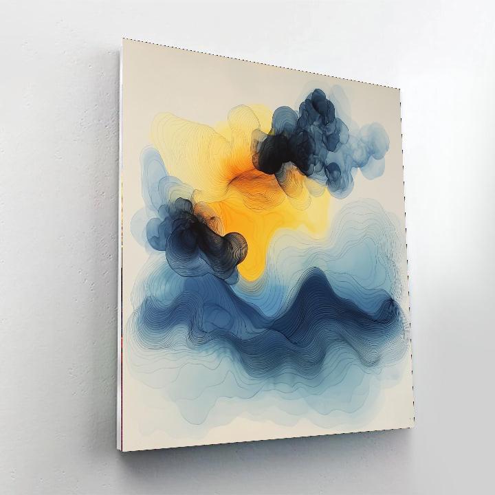 Joan Miró Inspired Dreamy Dimensions  Paint By Numbers Art