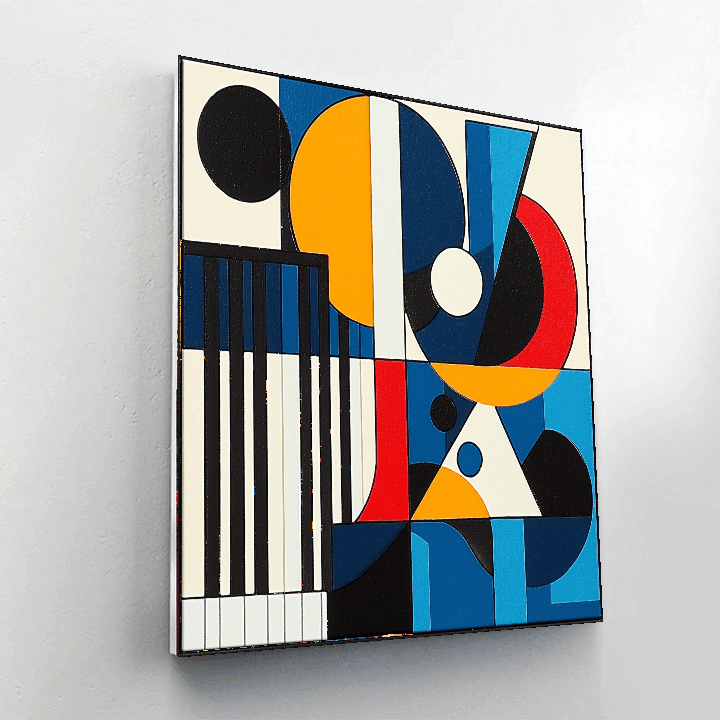Pablo Picasso Inspired Picasso's Abstract Symphony  Painting By Numbers Kit