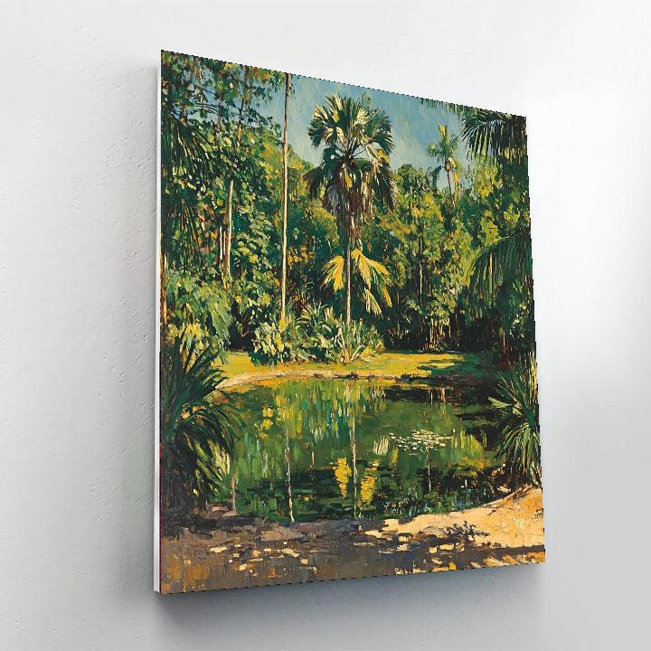 Edgar Degas Inspired Quiet Moments In Nature  Painting Number Kit