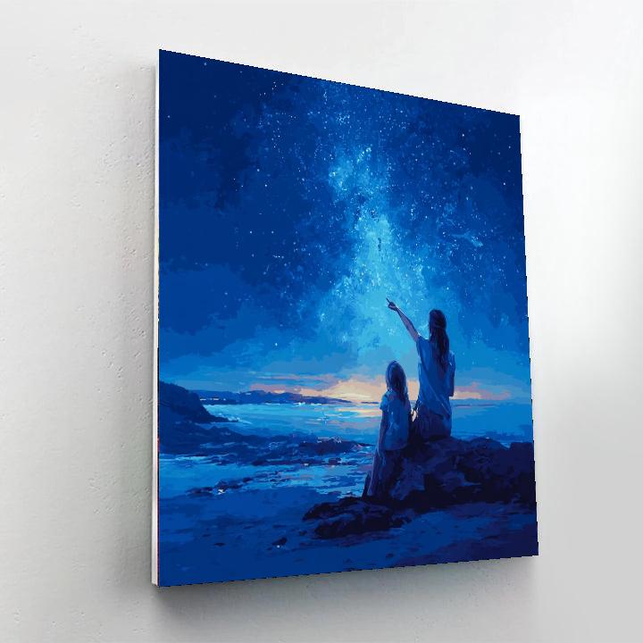 Dreaming Big With Mom Numbered Painting Kits