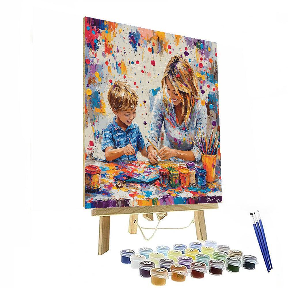 Family Bonding Through Art Paint By Number