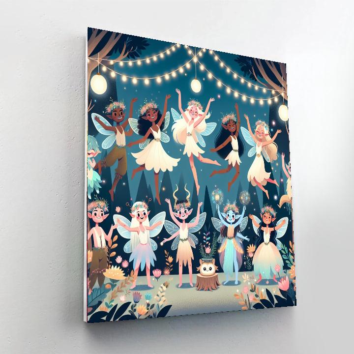 Enchanted Fairy Festival Numbered Painting Kits