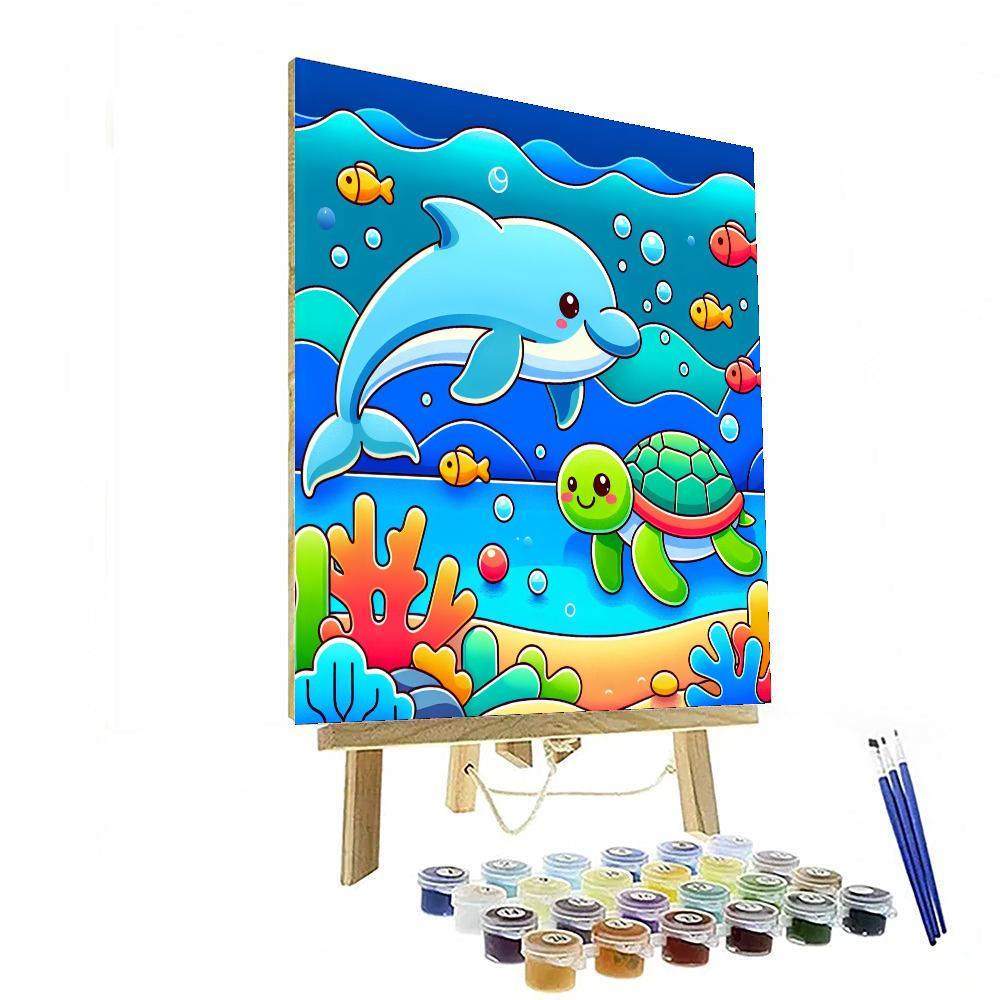 Ocean Explorer - Deep Sea Discoveries Painting Number Kit