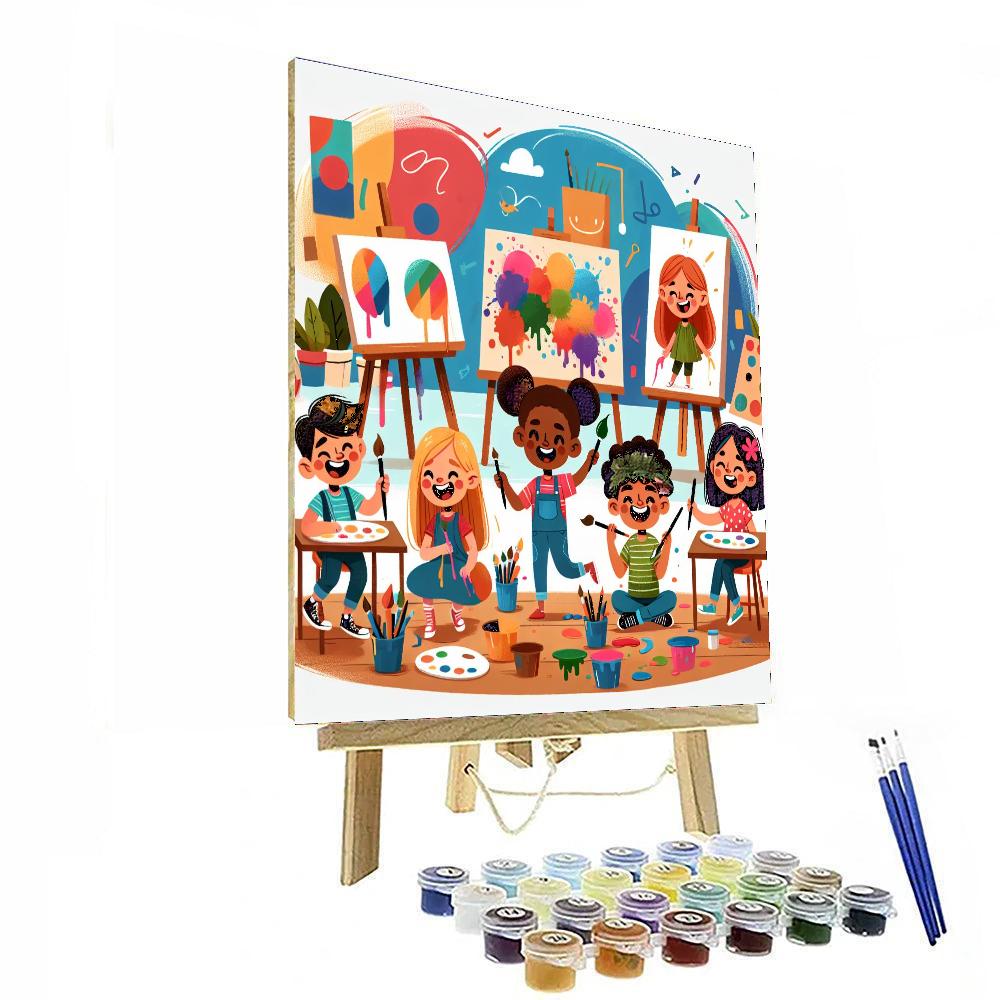 Rainbow Art Adventure Paint By Number