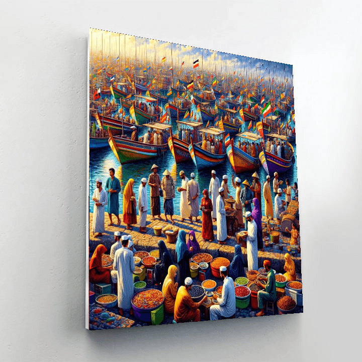 Festival Of The Sea - Portugal Numbered Painting Kits