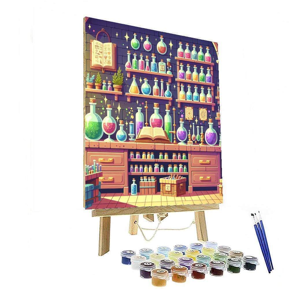 Magic Potion Lab Experiment Paint By Number