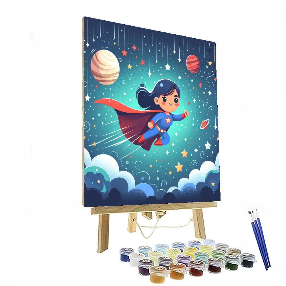 Superhero Mission Quest Paint By Numbers Kits