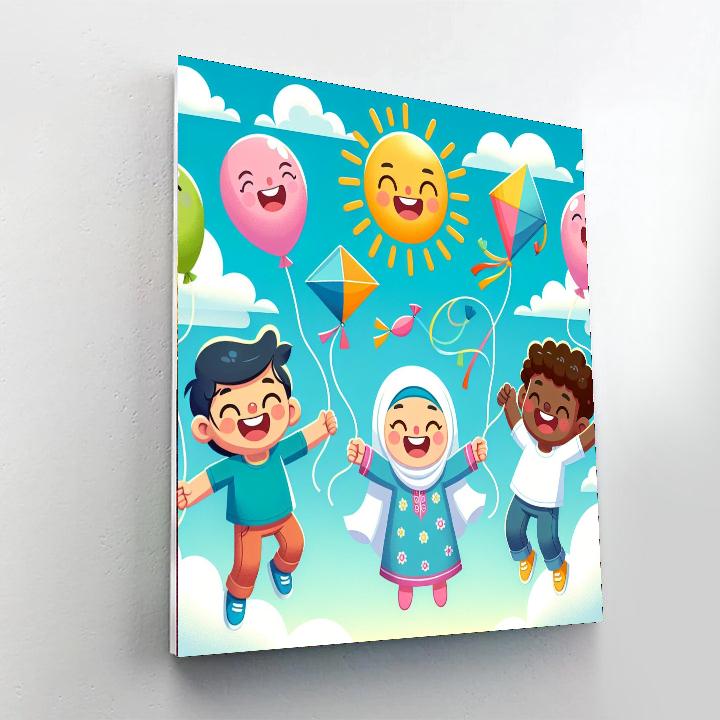 Exciting Adventure In The Sky Paint By Numbers Art