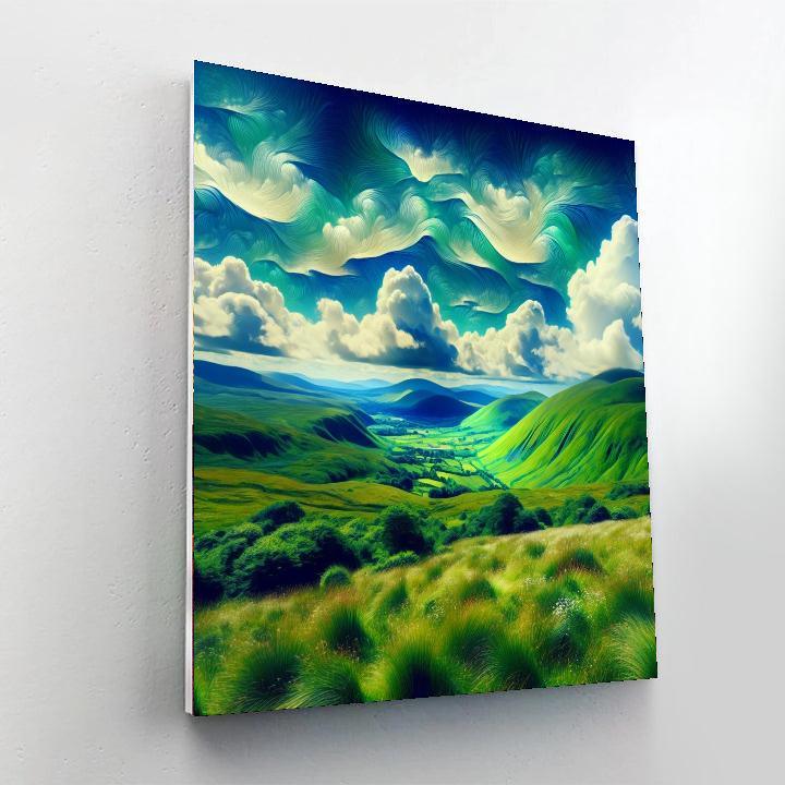 Irish Meadows Paint By Numbers