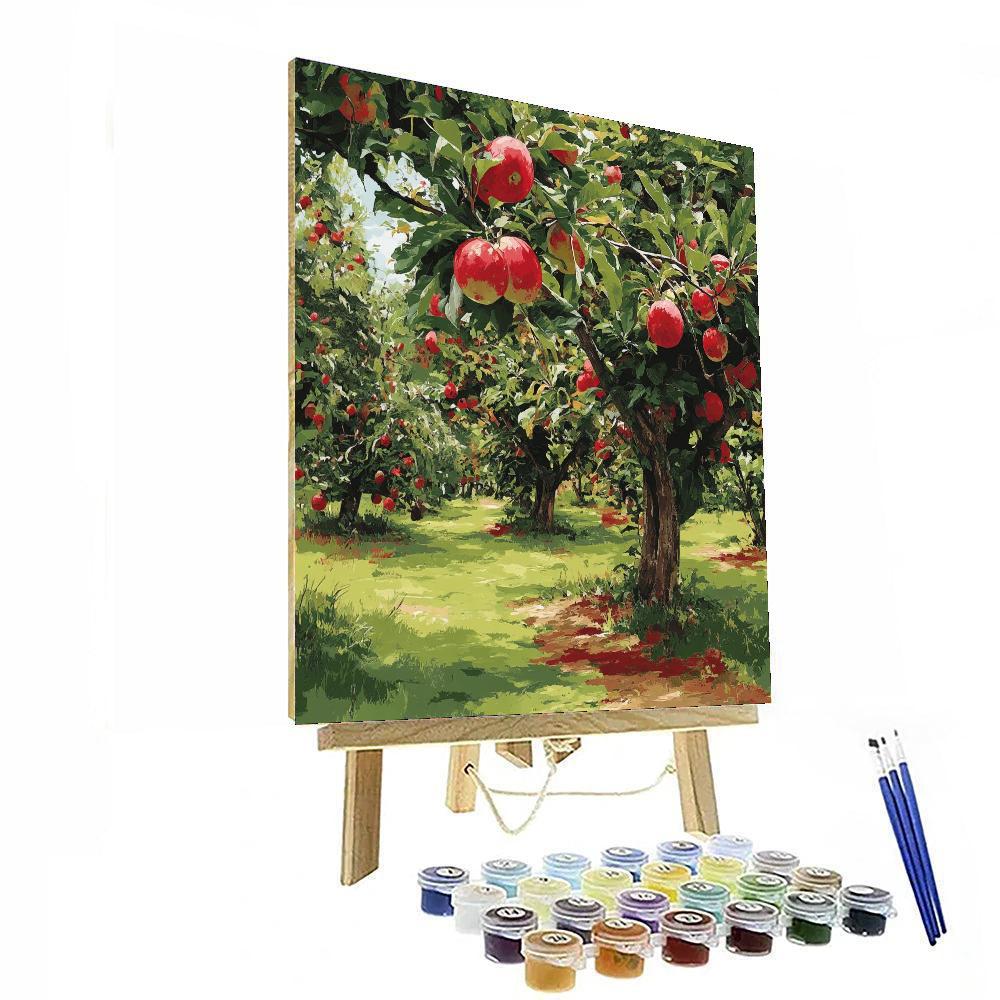 Mother’s Day At The Orchard Number Painting