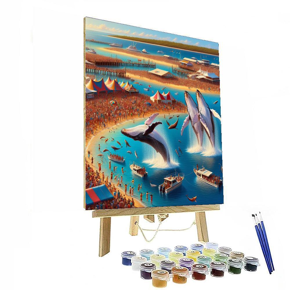 Fraser Island Whale Festival - Australia Paint By Numbers