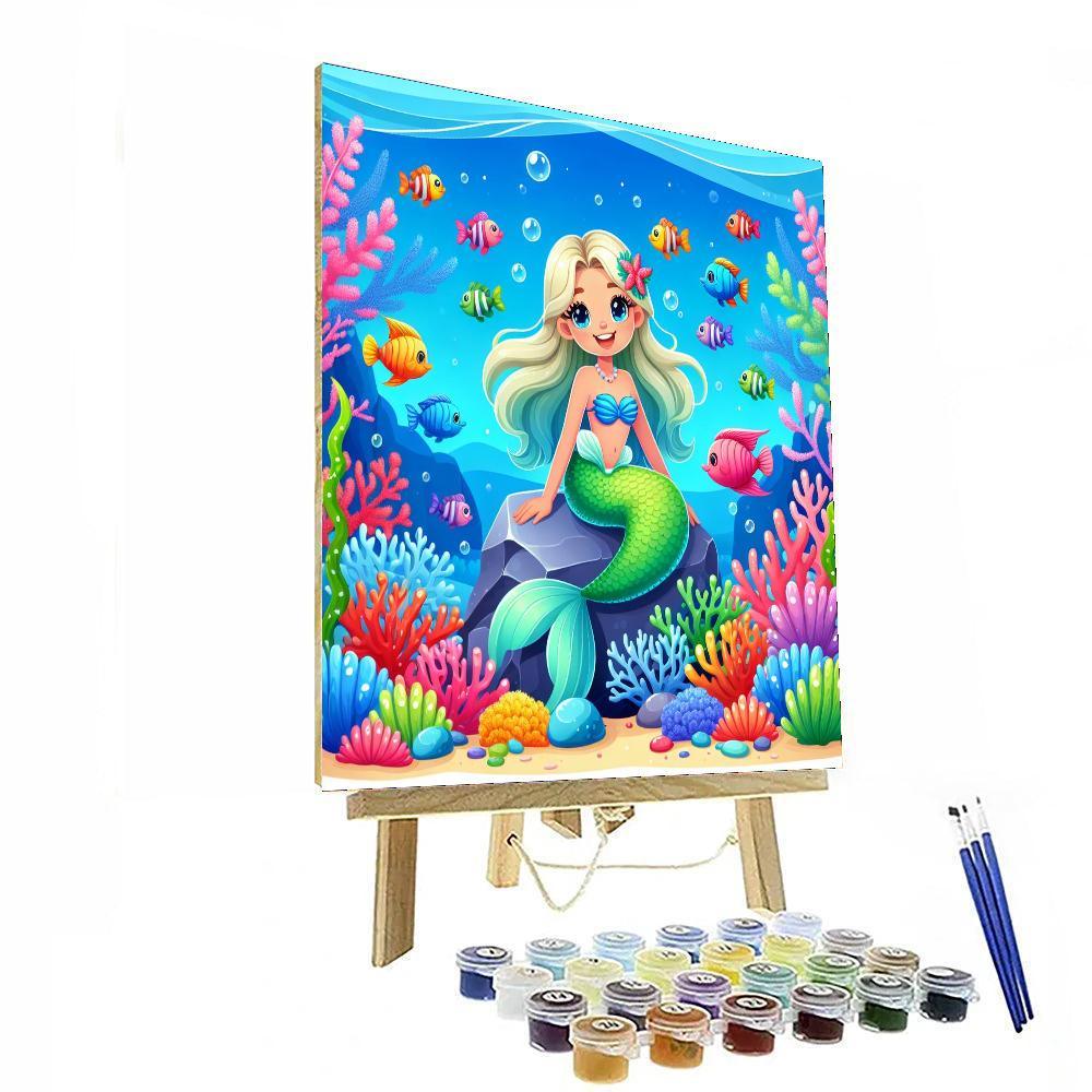 Mystic Mermaid Cove Paint By Numbers Kits