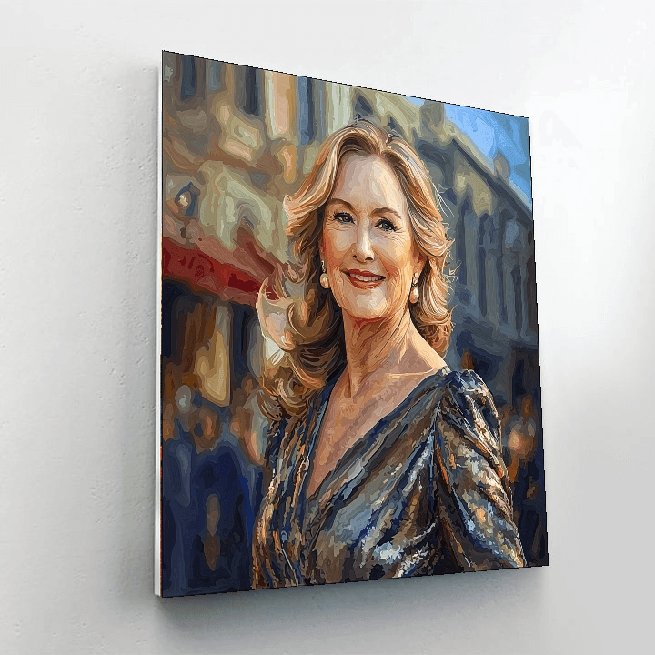 Meryl Streep: The Unmatched Artistry Of A Silver Screen Sorceress Painting Number Kit