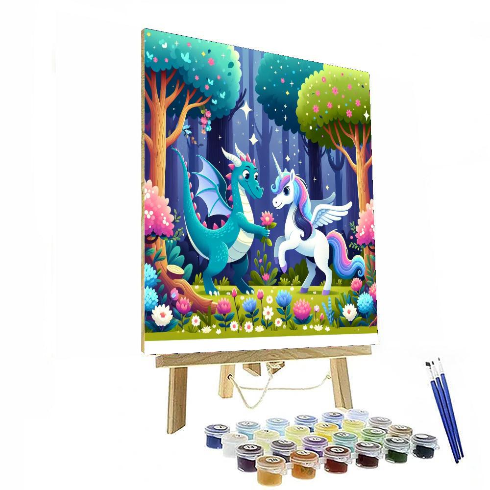 Magical Creature Quest Painting Number Kit