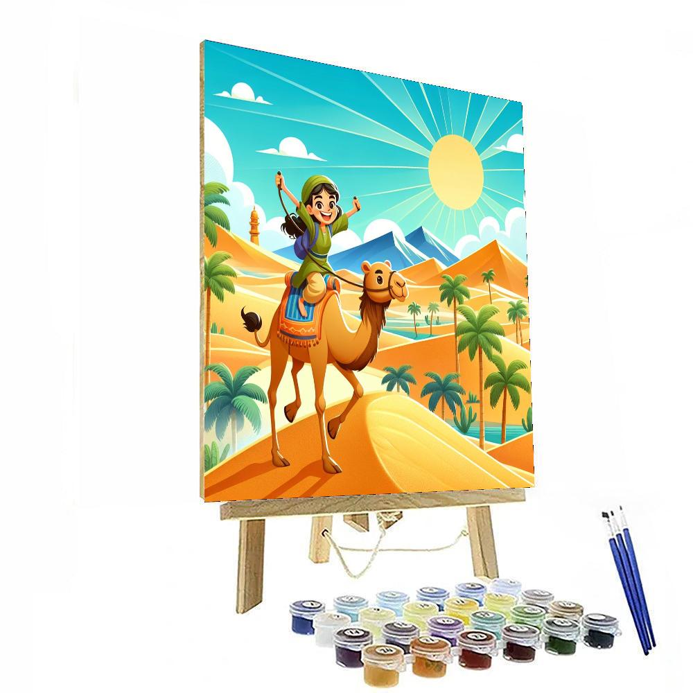Desert Adventure Expedition Painting Number Kit