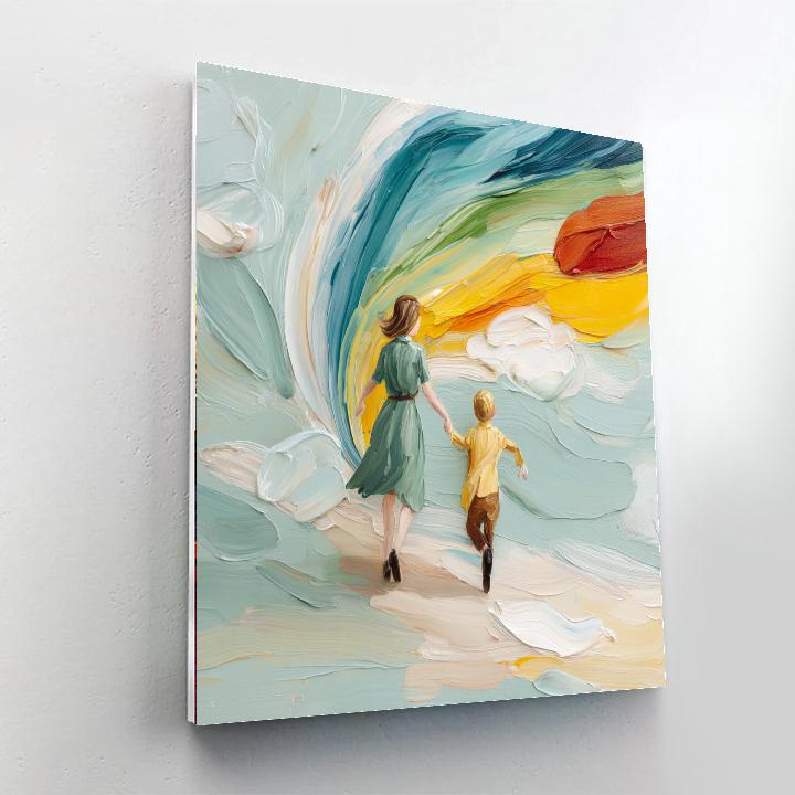 Beyond The Rainbow Painting Number Kit