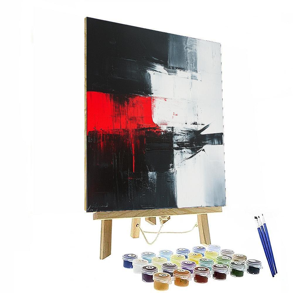 Banksy Inspired Fragments Of Resistance  Numbered Painting Kits