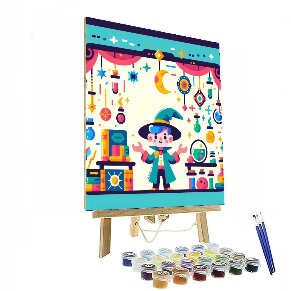 Magician's Workshop Paint By Number