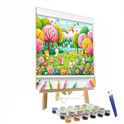 Charming Critters Paint By Number