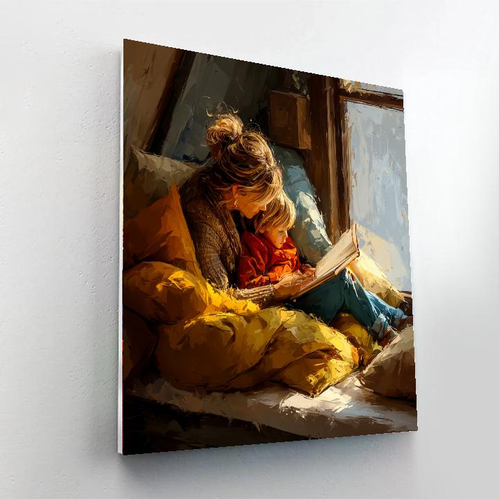 Reading Together Paint By Numbers Kits