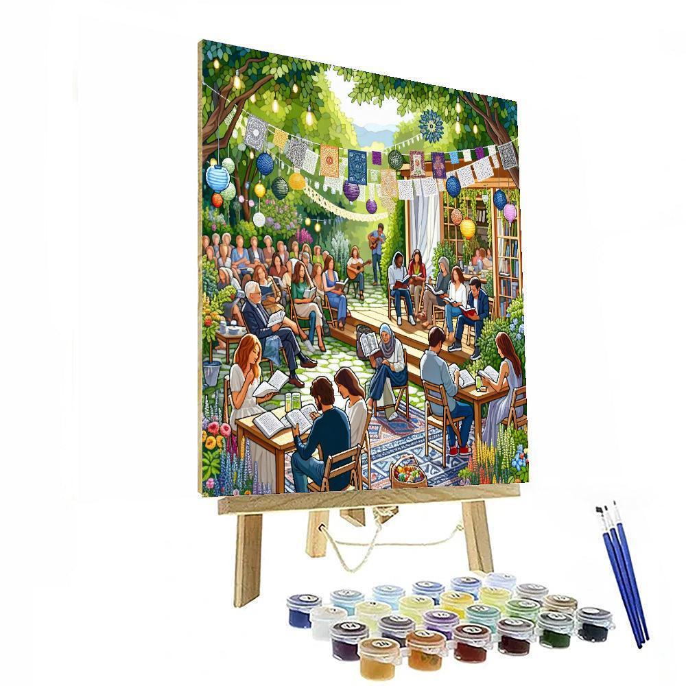 Willem Ii - Festival Of Literature - Netherlands Painting By Numbers Kit