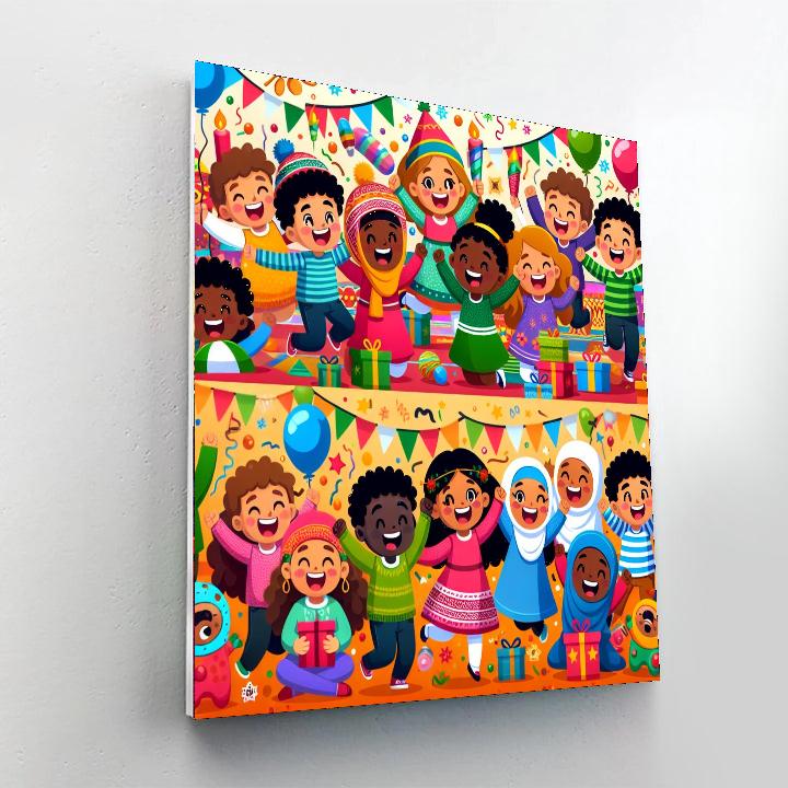 Festive Fun Celebration Paint By Numbers Kits