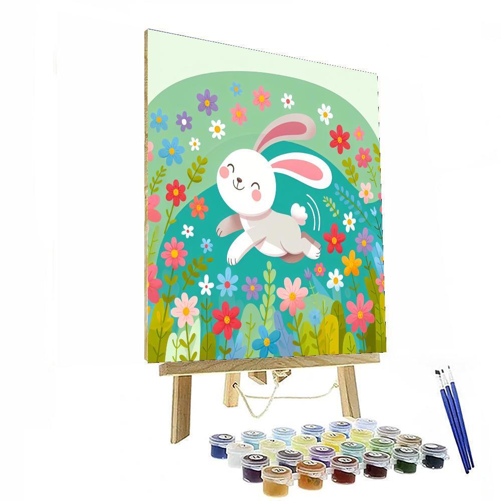 Bunny's Meadow Adventure Paint By Number