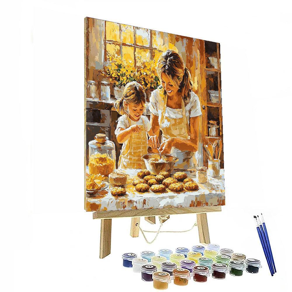 The Little Chef Painting Number Kit