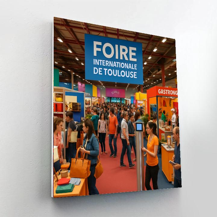 Toulouse International Fair - Toulouse, France Painting Number Kit