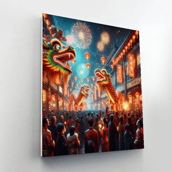 Chinese New Year - Beijing Paint By Numbers