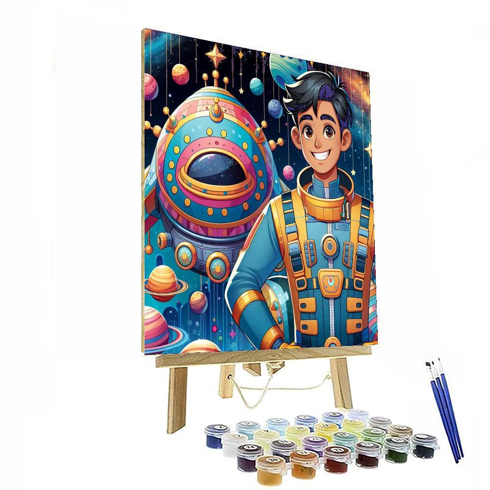Galactic Rangers Paint By Number