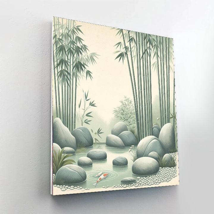 Serene Zen Garden Path Paint By Numbers Art
