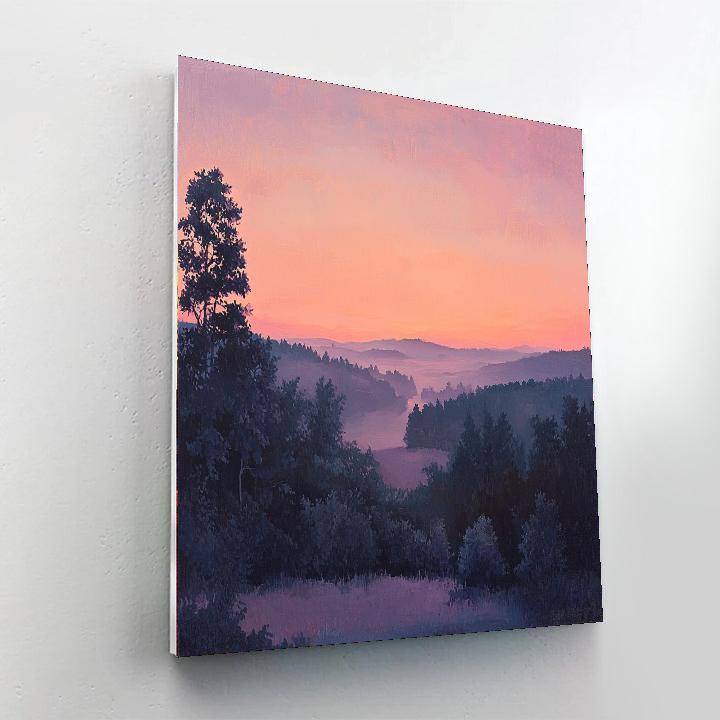 Edgar Degas Inspired Echoes Of Twilight  Paint By Number